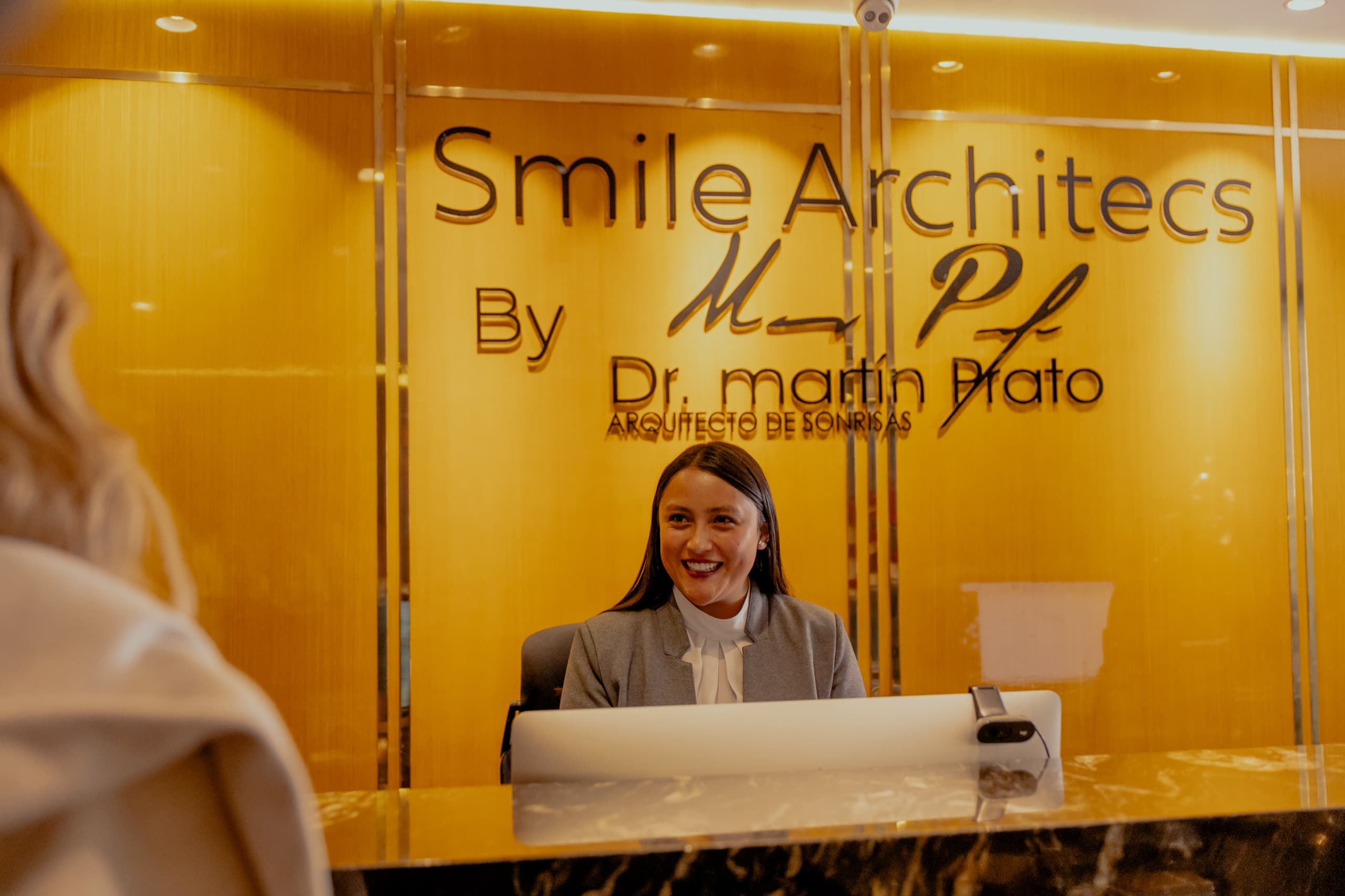 Recepción Luxury Smile Architects